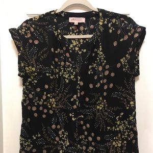 Philosophy brand lightweight floral top